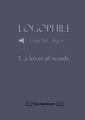 Logophile definition word lover 6x9 lined journal for women men children