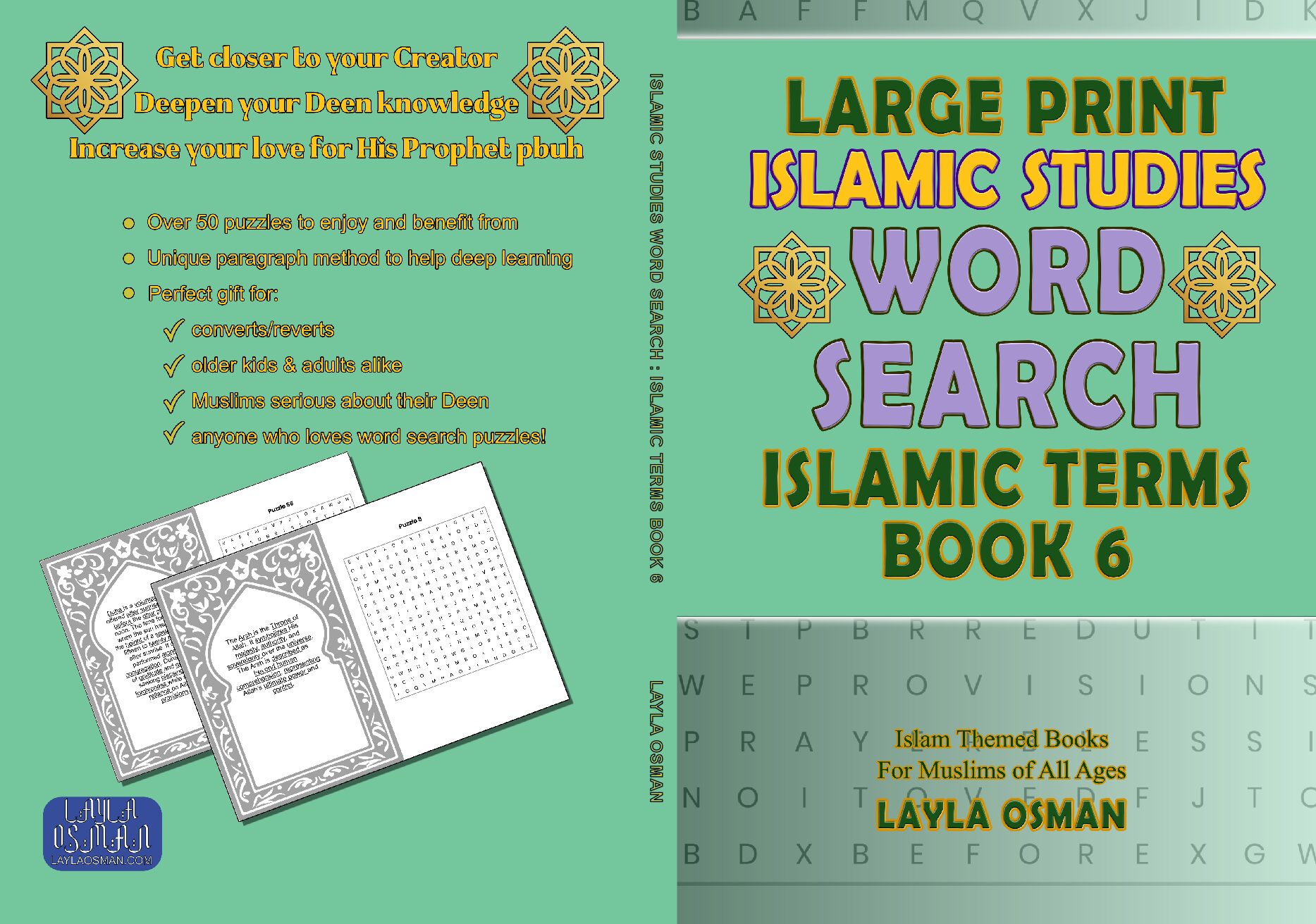 Islamic Studies Word Search Book 6 Terms: For Muslims of All Ages
